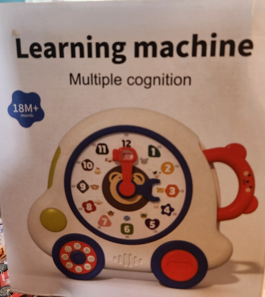 Interactive Baby Learning Machine Multiple Cognition Toy For Kids 18M+