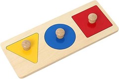 Adena Montessori Colorful Multiple Shape Puzzles Toys for 6-12 Months 1 Year Old