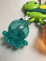 Infantino Baby Toy Rattle Green Turtle