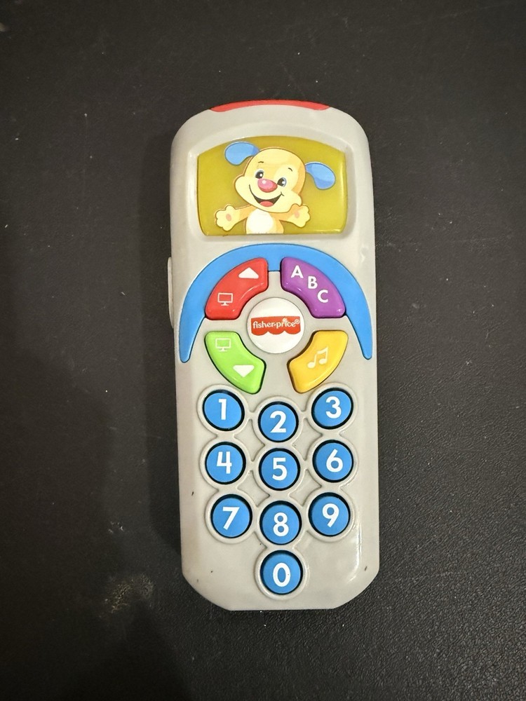 Fisher Price Laugh and Learn Toddler Puppy Phone Toy 2015 Mattel
