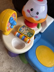 Fisher-Price Laugh & Learn Toddler Toy Song & Story Learning Chair Vintage Rare