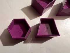 Tupperware Shape O Ball Sorter Toy Purple Shapes Pink Purple Ball Not Complete