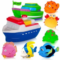 Bath Toys for Kids Ages 1-3 – Christmas Stocking Stuffers – Birthday Small