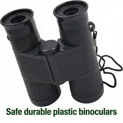 Toy Binoculars with Neck String, Camping Birthday Party normal, black