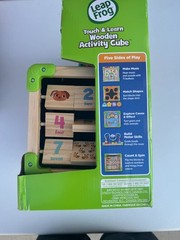LeapFrog Touch & Learn Wooden Activity Cube – Educational Toddler Toy (Read)