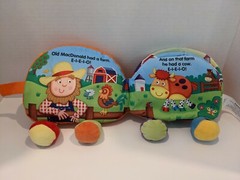 Kidsbooks Sensory Book Baby Developmental Interactive Reading Cloth Fabric