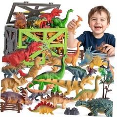 Kiddiworld Dinosaur Toys for Kids 3-5, 31PCS Realistic Plastic Dinosaur