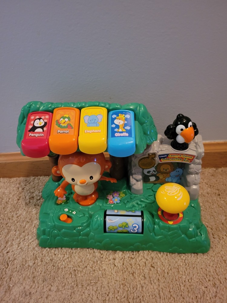 VTech Learn and Dance Interactive Zoo Monkey Educational