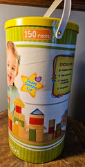 Spark Create Imagine Wood Building Blocks, Baby and Toddler Toys 147/150 Pieces