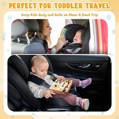 Busy Board With Led Light Montessori Toys For 1-3 Years Old Boys Girls Wooden…