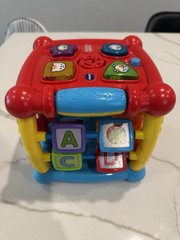 VTech Busy Learners Activity Cube Numbers & Letters 6-36M Sensory Motor
