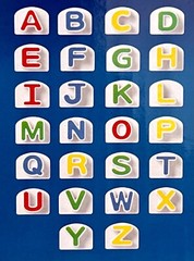 Leap Frog Fridge Phonics Magnetic CAPITAL Letter 1 3/4″ Replacement NEW! Perfect