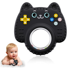 Teething Toys for Babies 0-6 6-12 Months, Remote Game Controller 3-In-1 Baby Tee