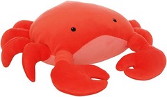 Manhattan Toy Crabby Abby Velveteen Sea Life Toy Shark Stuffed Animal, 12″
