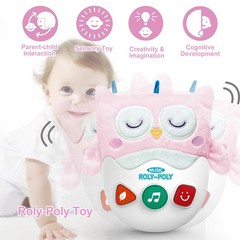 Baby Toys 0-6-12 Months, Plush Musical Toys, Cute Stuffed Animal Infant Toys…