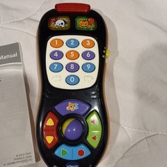 V-Tech Click And Count Remote Works, With Manual