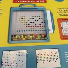 Magnetic Board Dot Art Designer Color by Number Toy Mess Free Stencil Art