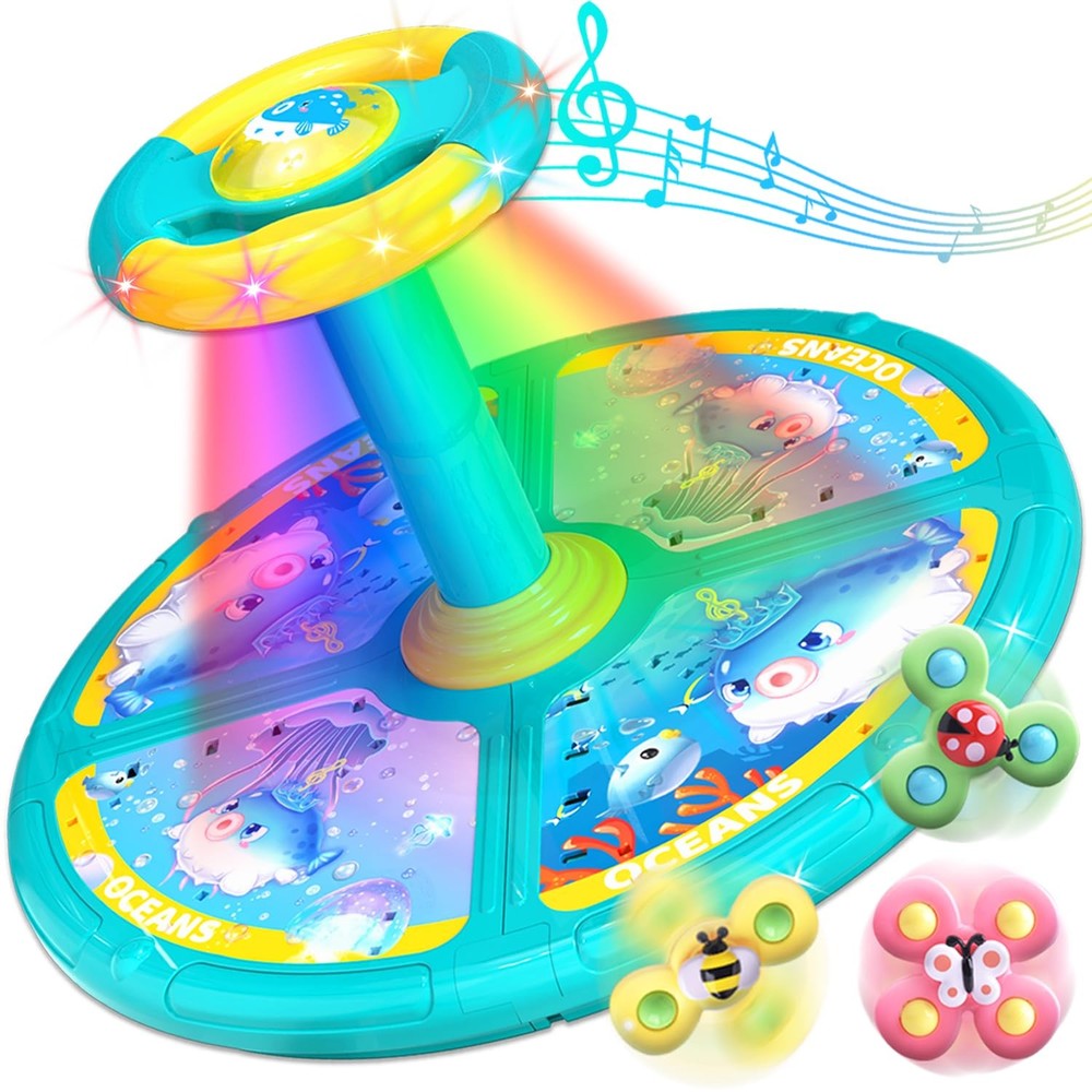 Sit and Spin Toy for Toddlers 3-5 Years Old, 360° Spinning Sensory Toys with …