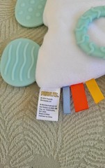 Peanuts Snoopy Sensory Plush 10″ Crinkles Teether Crib Toy 2024 Kids Preferred