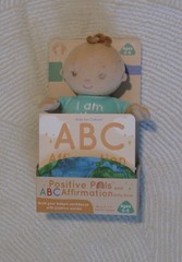 Kids For Culture Positive Pals ABC Affirmation Baby Book Stuffed Plush bbb