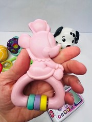 Baby Toy Lot Developmental Sensory Toys with Rattles Cars Toy Phones Etc T23