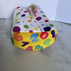 Soft Side Baby Tissue Box Rainbow Scarves Crinkle Tissues Sensory Toy