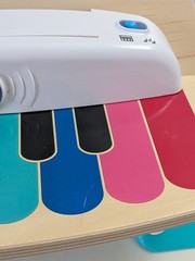 BABY EINSTEIN Hape Magic Touch WOOD Piano TOY Toddlers Kids No Cards