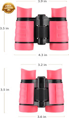 Syxspecial Kids Binoculars Toy for Kids 3-12 Years Boys and Girls for Bird Watch