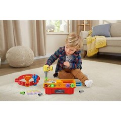 Kids Drill & Learn Toolbox Play Construction Toys Tools Accessories Multicolor