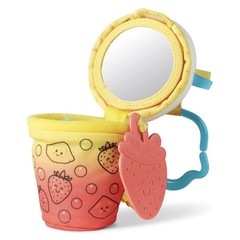 Melissa & Doug Multi-Sensory Bubble Tea Take-Along Clip-On Infant Toy