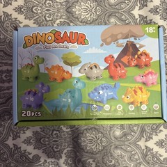 20 PCS Dinosaur Number Learning Toys