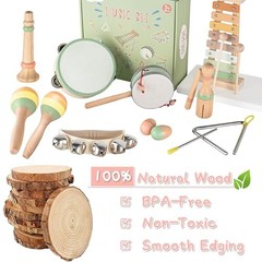 Baby Musical Instruments-Toddler Montessori 13 – Piece Neutral Color Toys