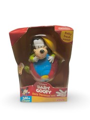 Vintage Disney Baby Goofy Easy Squeeze ‘Em Vinyl Toy Scented Fisher-Price 2000