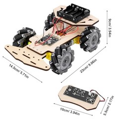 RC Robot Car Kit for Kids Ages 8-12 12-16, STEM Science Kits, STEM Projects,
