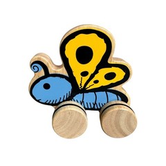 Begin Again Wooden Push Toddler Toys Wooden Push Toys Bugs Bee Ladybug Butterfly
