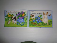 ‘Garden Gatherings’ Soft, Washable, Cloth Book for Baby / Toddler