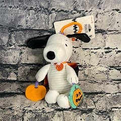 Peanuts Snoopy Vampire Halloween Stroller Clip Activity Toy