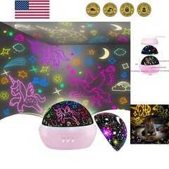 Unicorn Toys for 3-8 Old Girls,Star Projection Cute Kids Toys for 3-9 Olds …