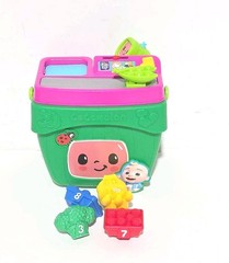 CoComelon Veggie Fun Learning Basket Pretend Play Food – INCOMPLETE