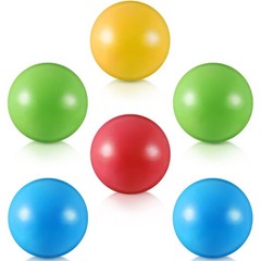 Multi-Colored Replacement Ball Set of 6 for Playskool Ball Popper Toys Comp