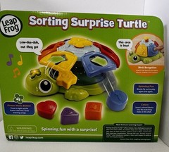 LeapFrog Sorting Surprise Turtle Multicolor Activity Toy, 9+ Months