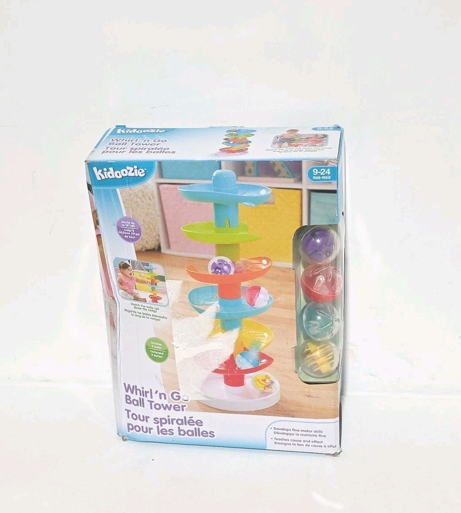 Kidoozie Whirl’n’Go Ball Tower – Damaged Box
