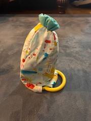 Lovevery Organic Cotton Sensory Pouch from The Thinker Play Kit (11 Months Up)