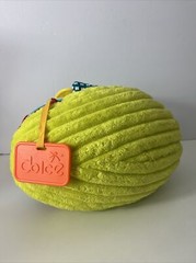 Dolce Play & Learn Whale Plush Interactive Baby Toy Textured Zipper Motor Skills