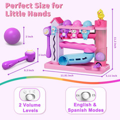 Musical Toddler Toys for 1 2 3 Years Old, Educational Baby Toys 12-18 Months