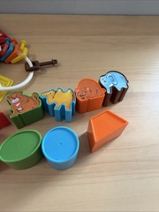 Vintage Rare Set Chicco Gazooba Shape Sorter As Seen In Baby Einstein