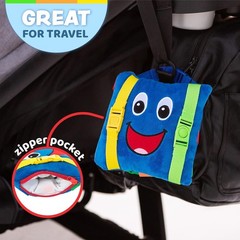 Buckle Toys – Boomer Square – Learning Activity Toddler Plane Travel Essentia…