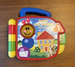 Baby Einstein Touch and Explore Discovery Book – English Spanish French Toy