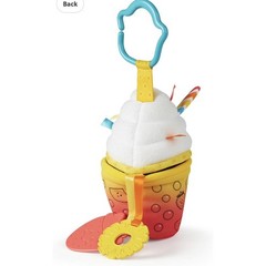 Melissa & Doug Multi-Sensory Bubble Tea Take-Along Clip-On Infant Toy