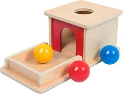 Wooden Toy for 6-12 Month Baby 3 Balls,Sorting and Stacking Colorful Learning Ed